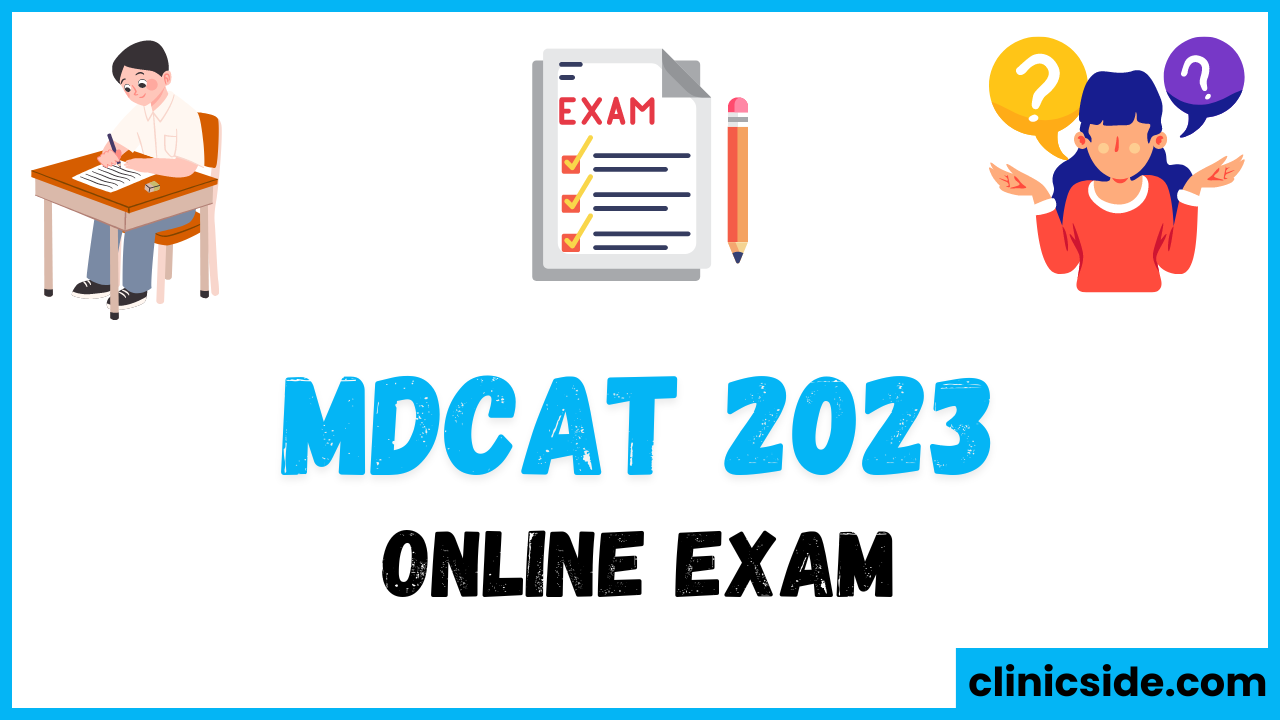 MDCAT Past Paper with clinic side