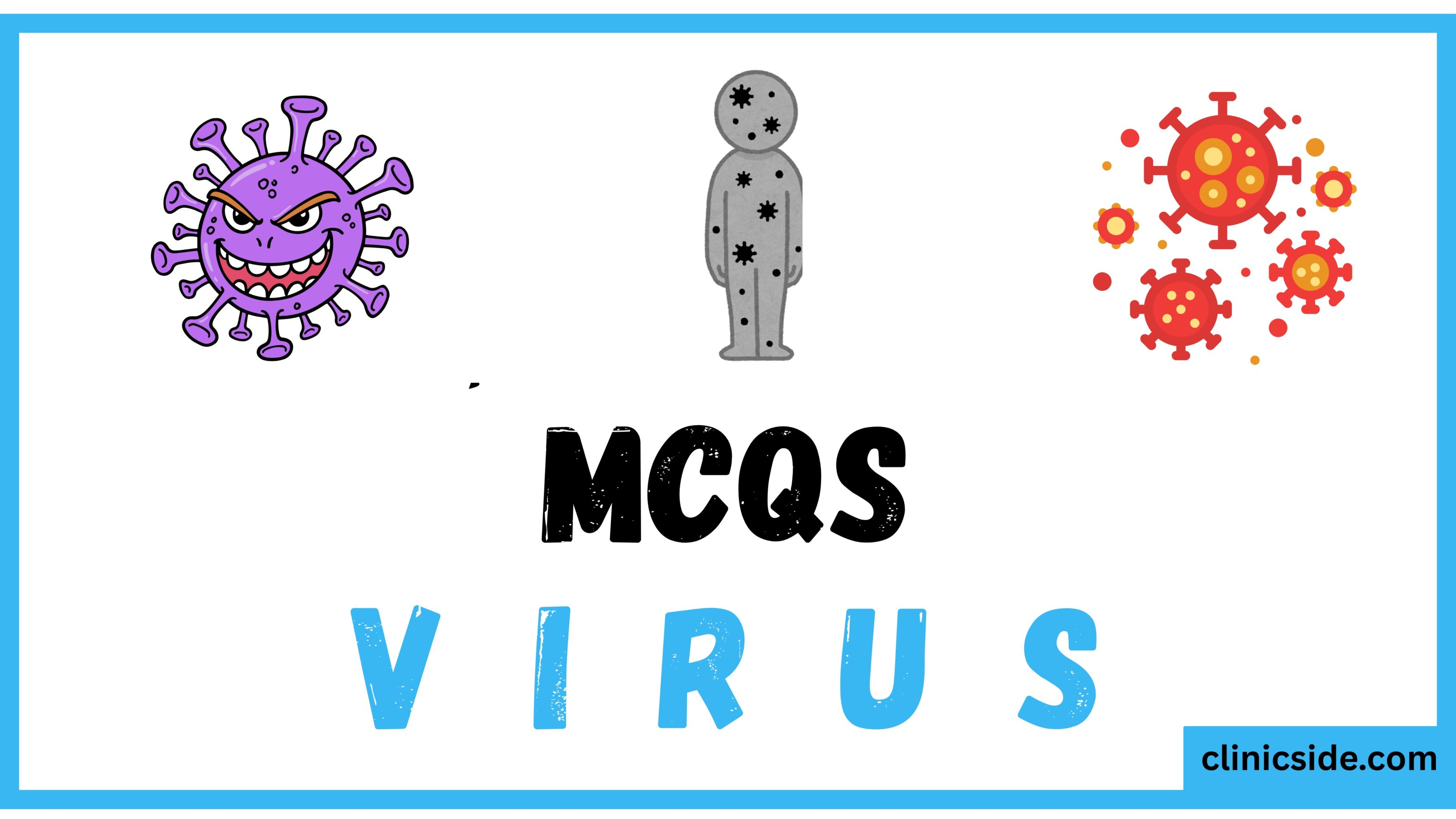 MCQs of Virus Characteristics and Structure and Impact