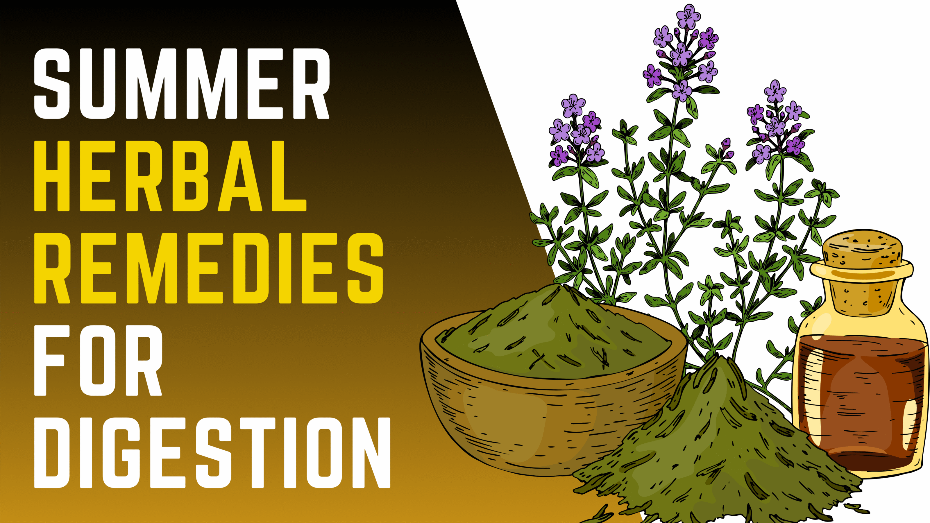 Natural Herbal Remedies for Digestive Relief in Summer