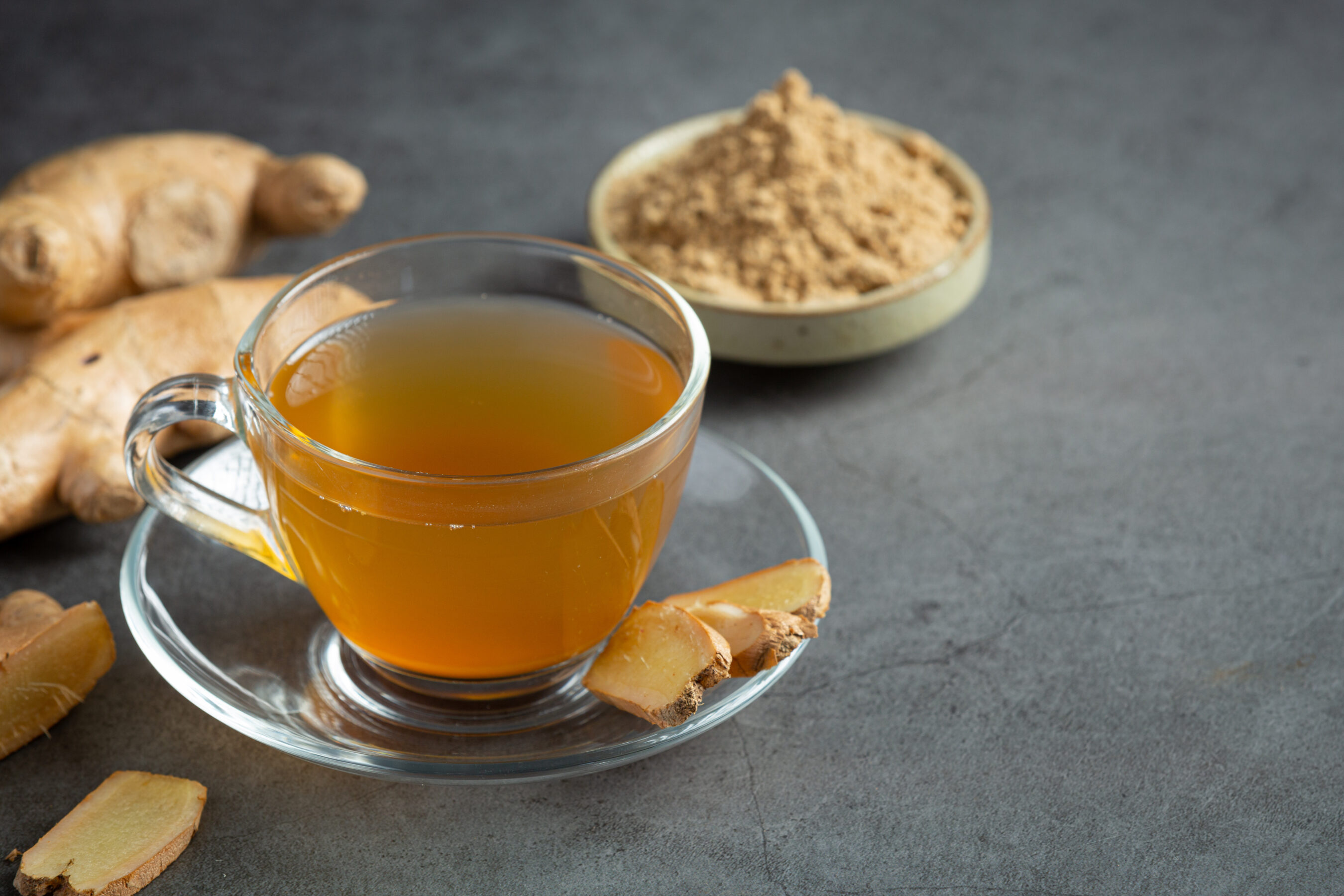 summer herbal remedies for digestion - Ginger tea