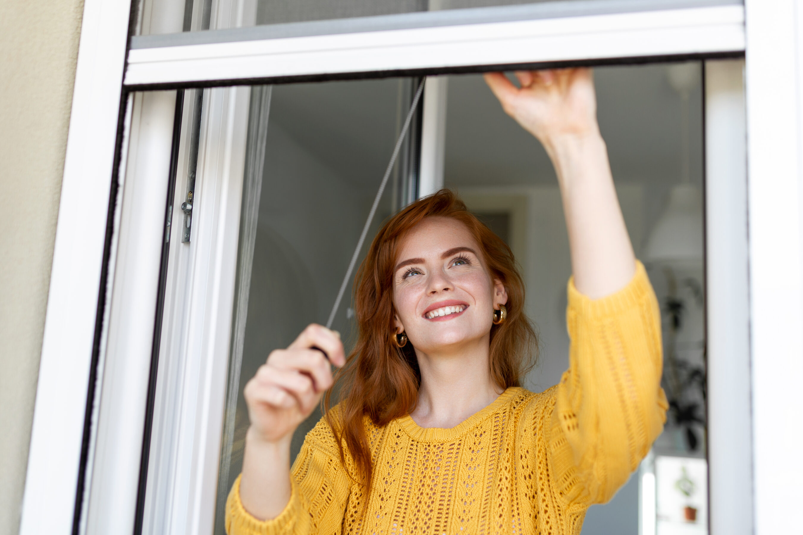 Close window on high pollen days to reduced allergy