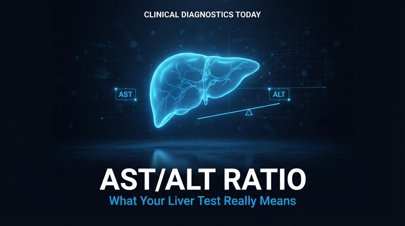 AST ALT ratio liver test explained cinematic thumbnail cover